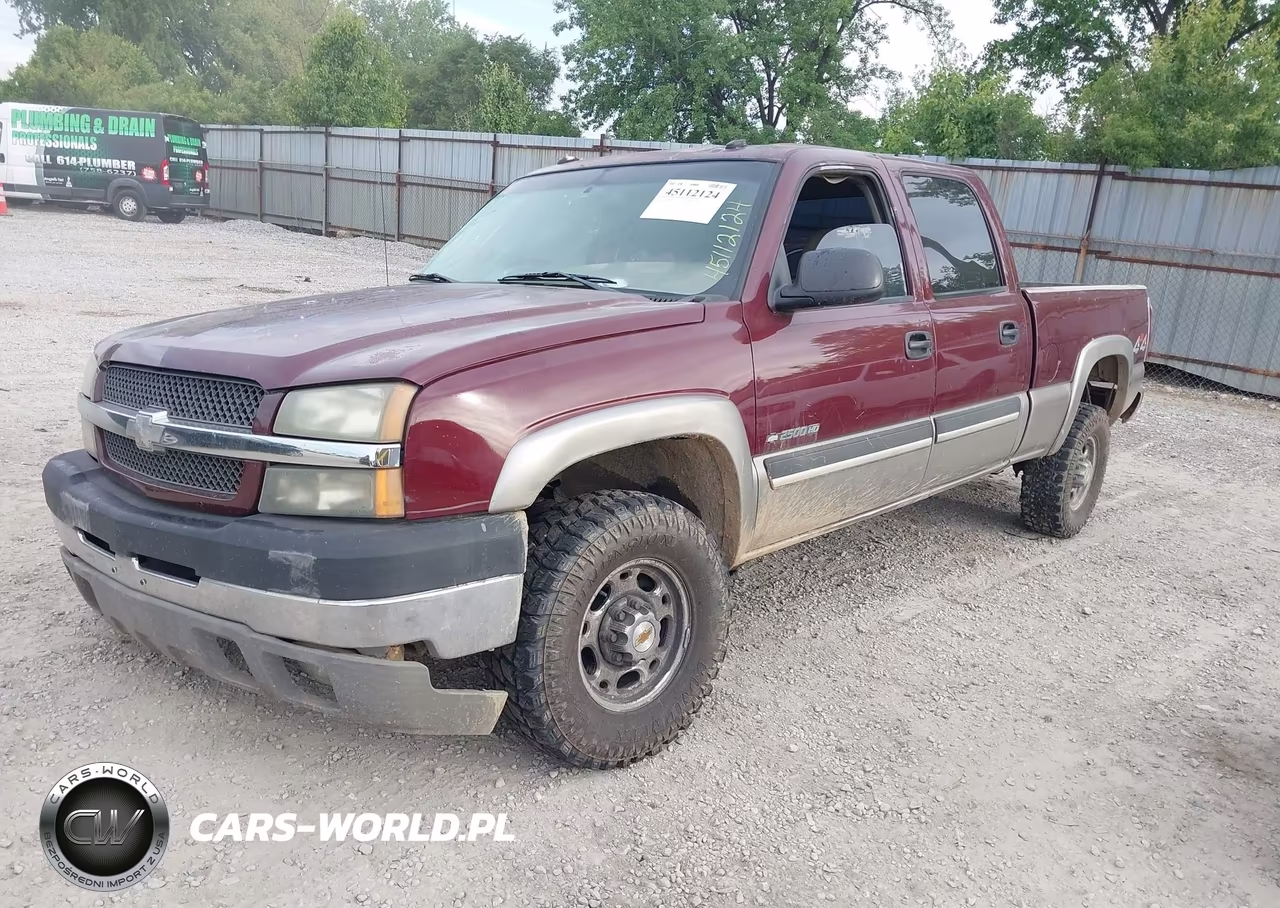 2003 Chevrolet Silverado 2500Hd Lt VIN:1GCHK23U83F198402 - 2
