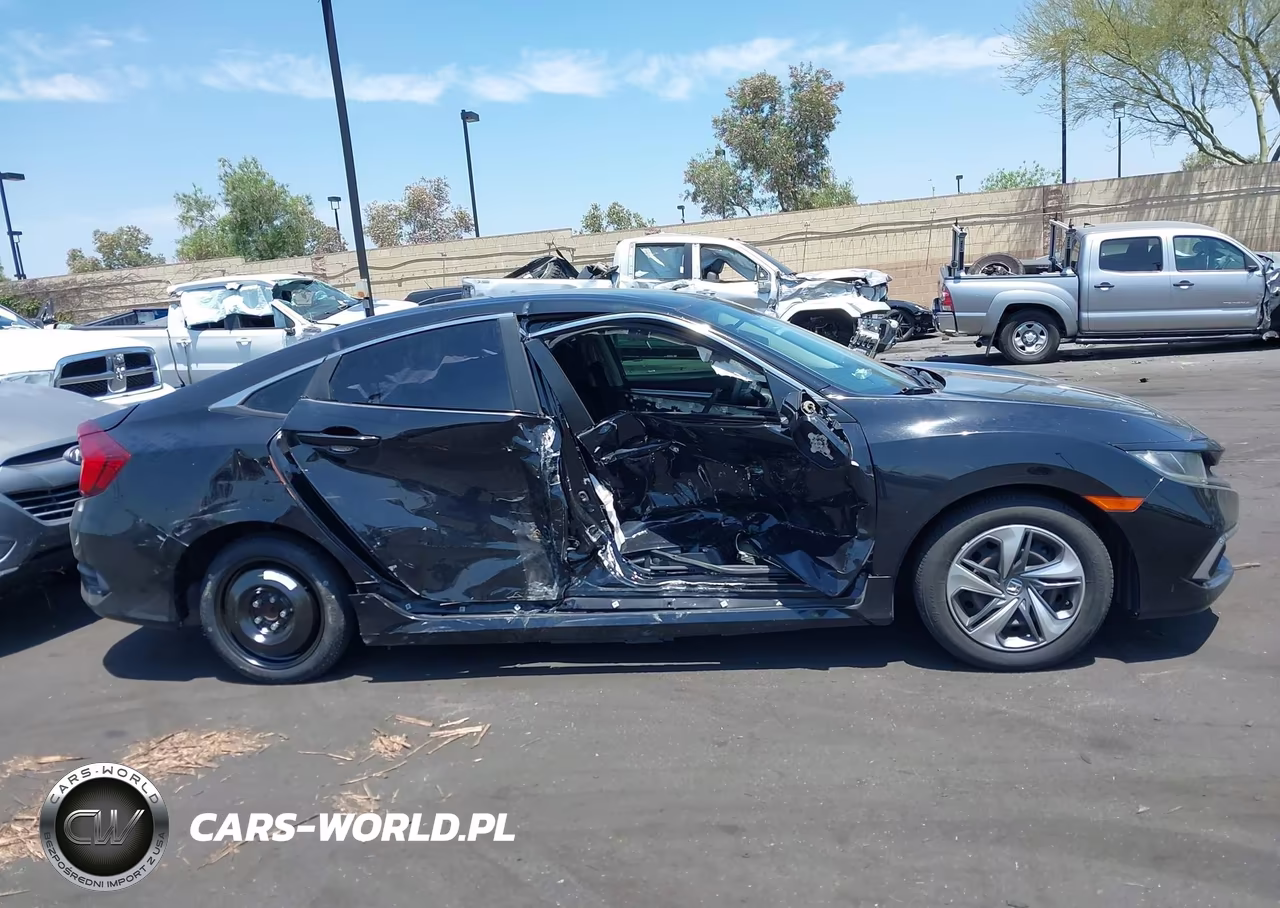 2019 Honda Civic Lx VIN:2HGFC2F62KH536621 - 13