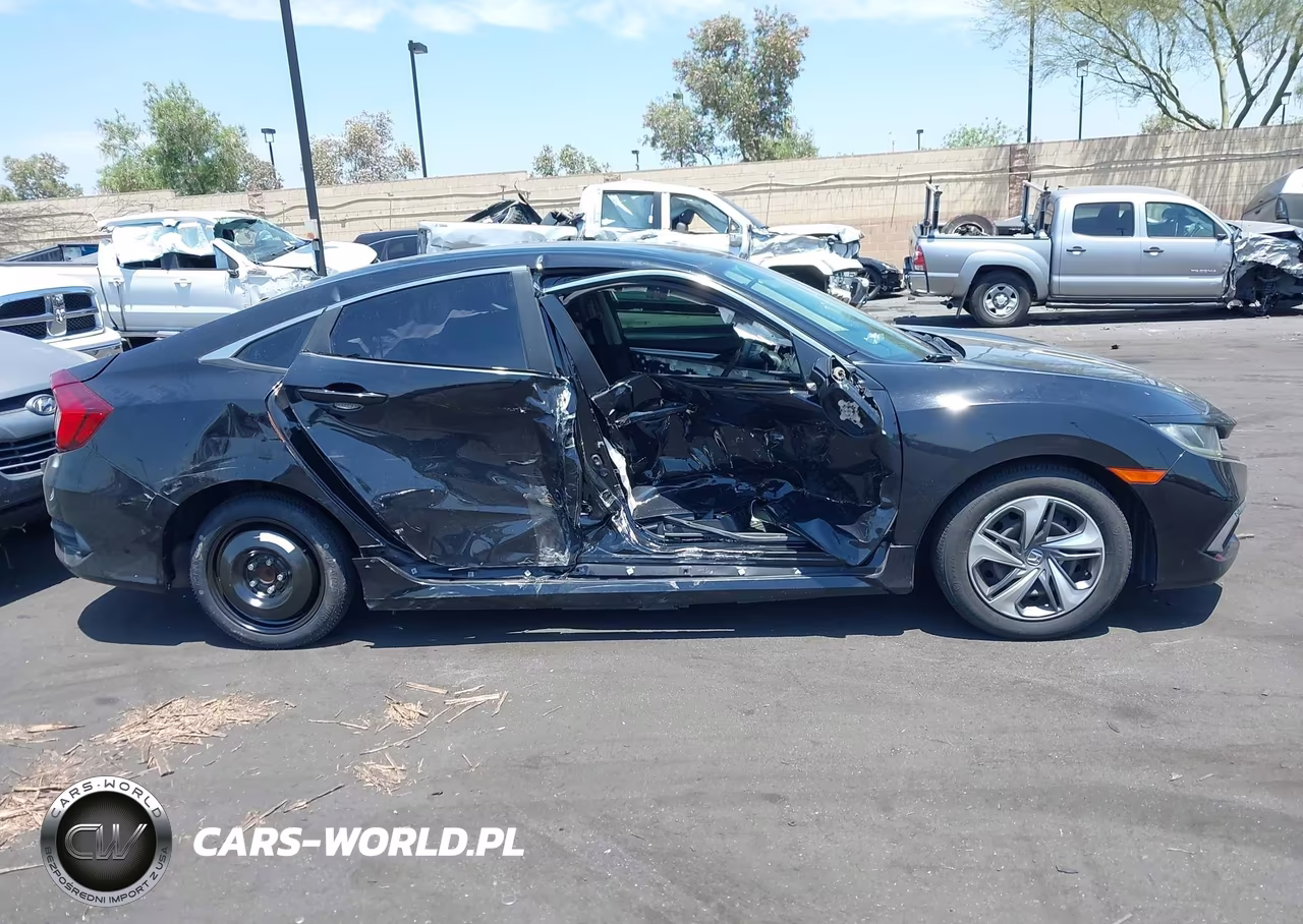2019 Honda Civic Lx VIN:2HGFC2F62KH536621 - 6