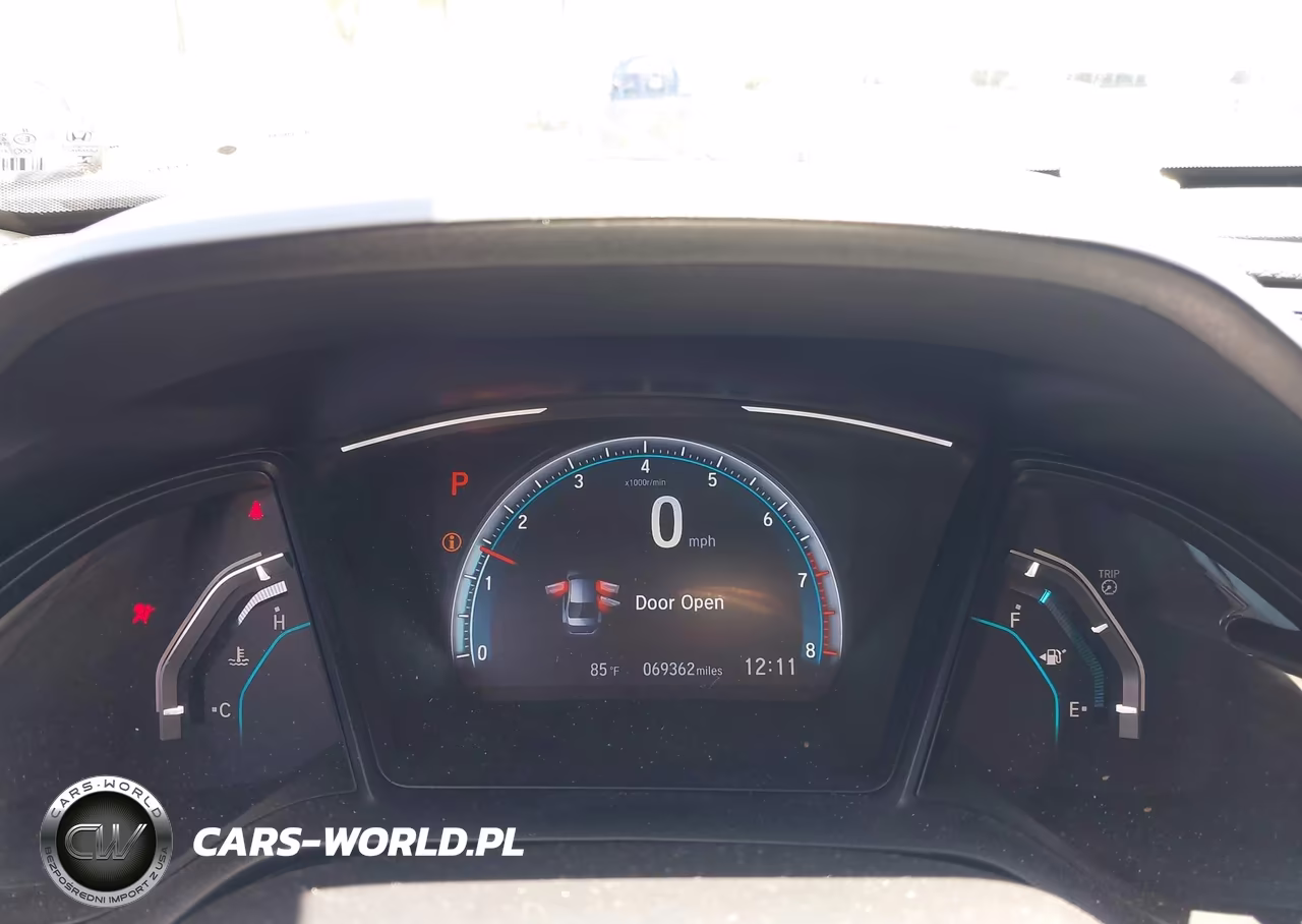 2019 Honda Civic Lx VIN:2HGFC2F62KH536621 - 7