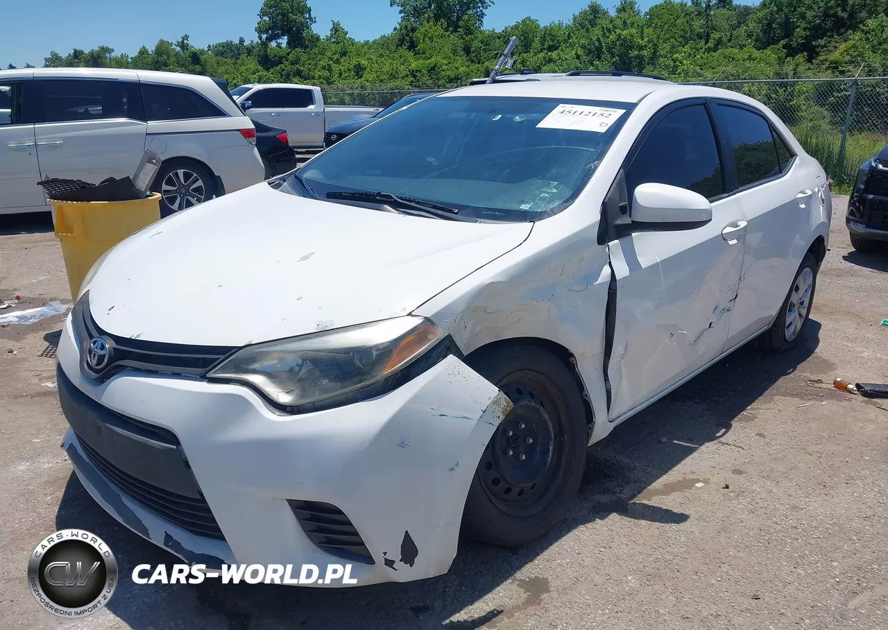 2016 Toyota Corolla Le VIN:2T1BURHE7GC695983 - 2