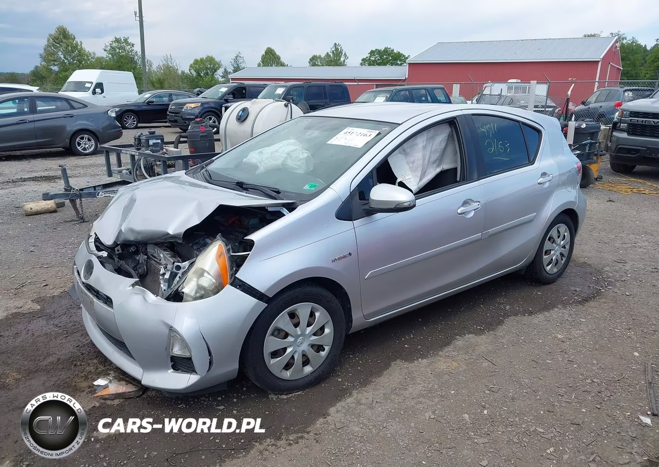 2012 Toyota Prius C Two VIN:JTDKDTB34C1016013 - 2
