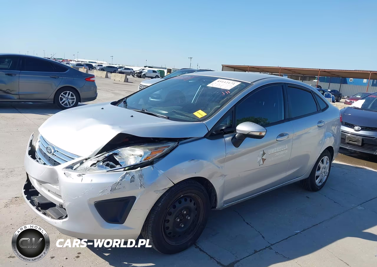 2013 Ford Fiesta Se VIN:3FADP4BJ8DM156015 - 2