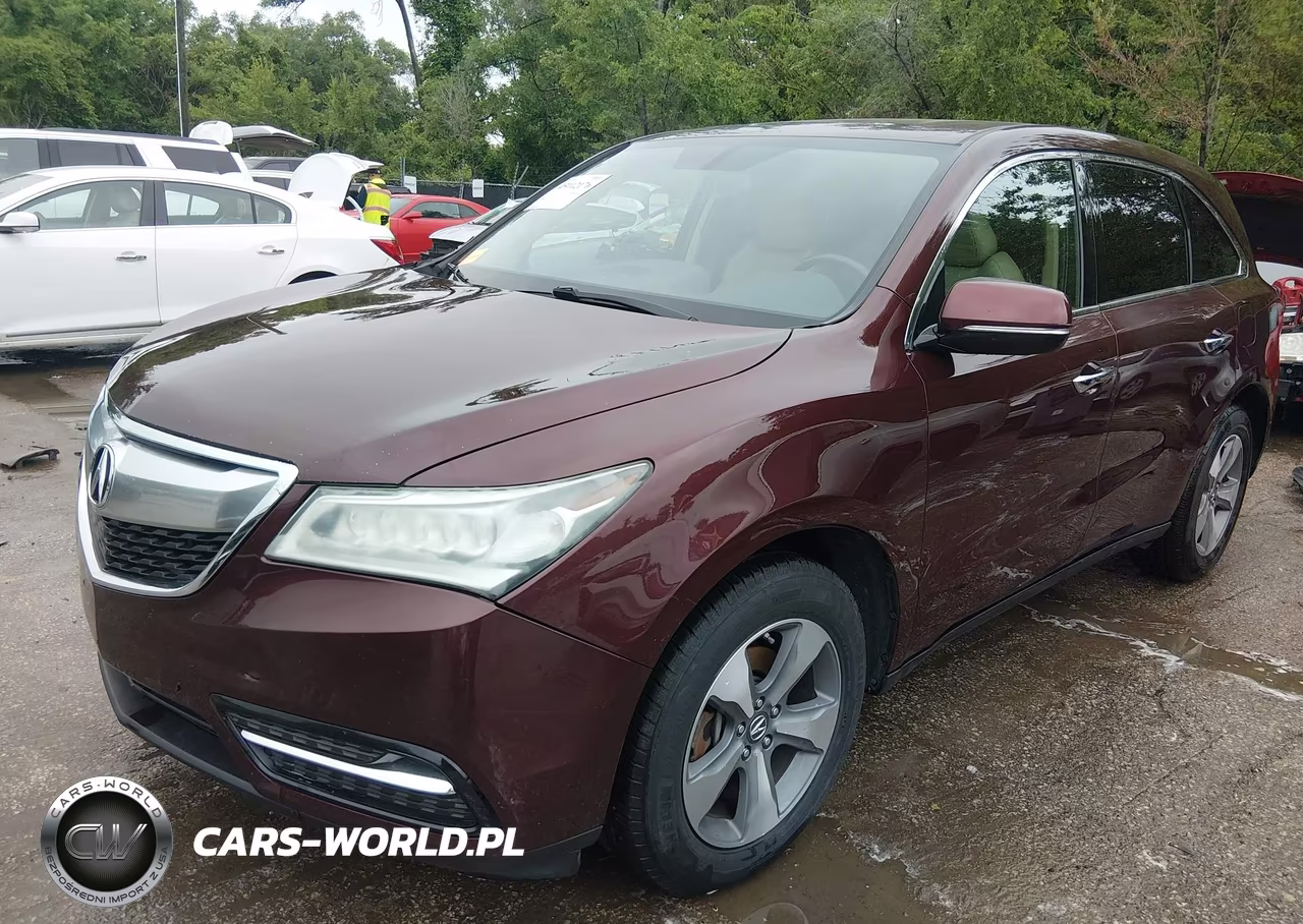 2014 Acura Mdx VIN:5FRYD4H2XEB035513 - 2