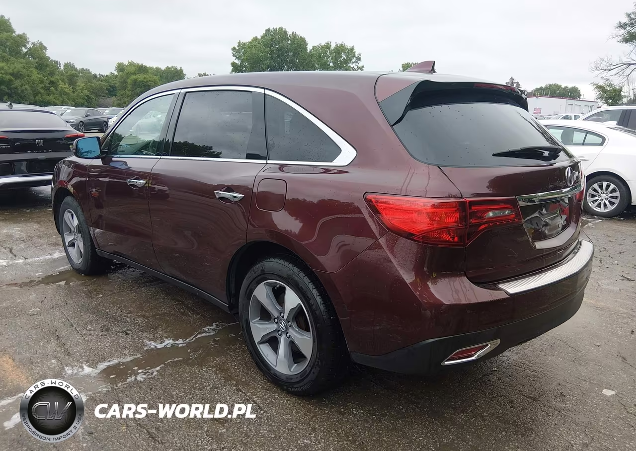 2014 Acura Mdx VIN:5FRYD4H2XEB035513 - 3
