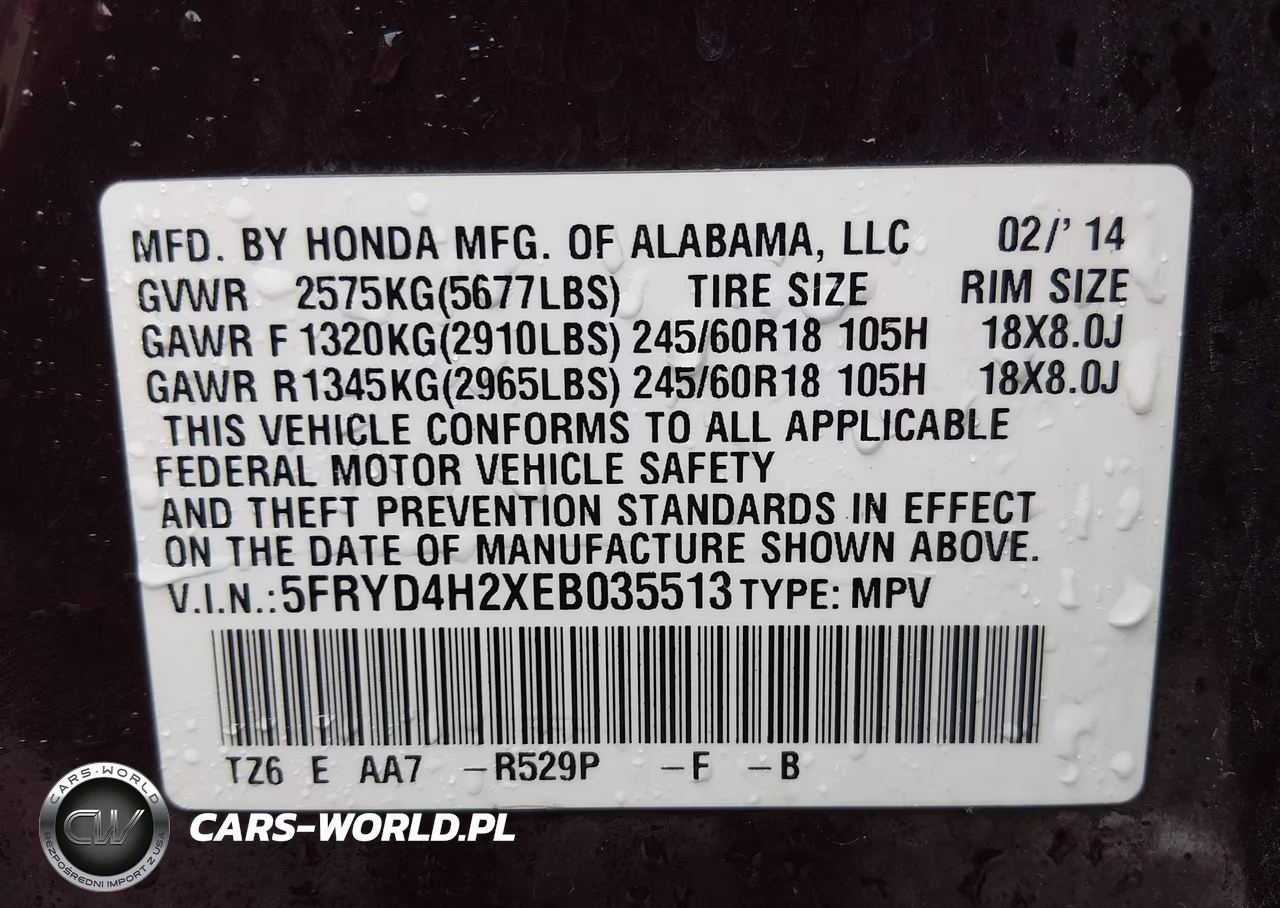 2014 Acura Mdx VIN:5FRYD4H2XEB035513 - 9