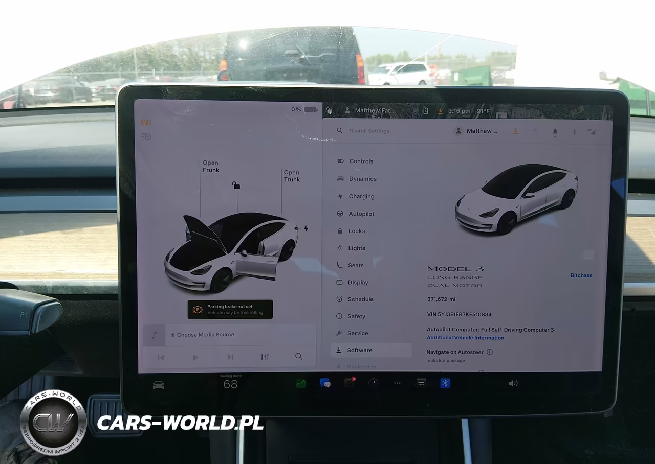 2019 Tesla Model 3 Long Range-Performance VIN:5YJ3E1EB7KF510834 - 18