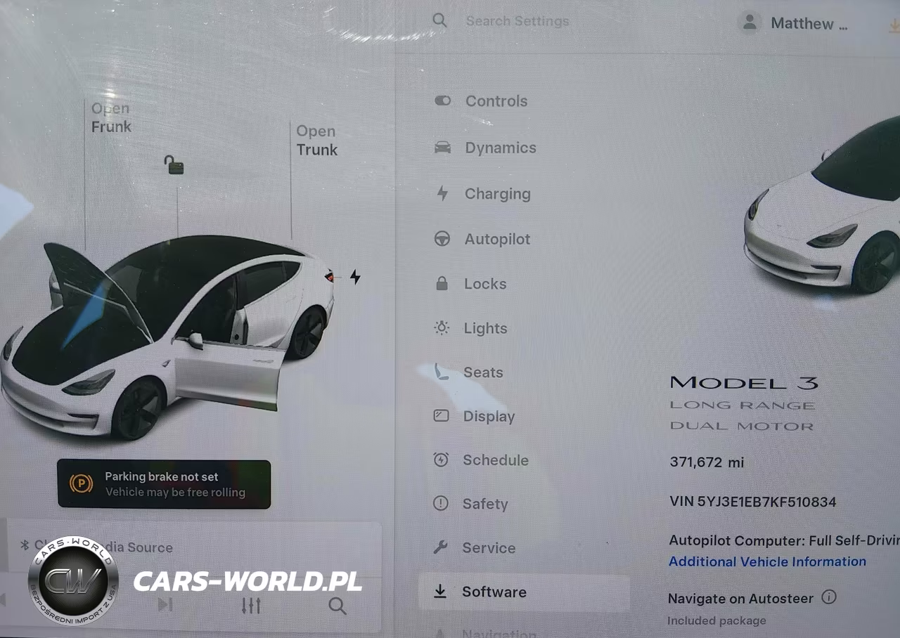 2019 Tesla Model 3 Long Range-Performance VIN:5YJ3E1EB7KF510834 - 7