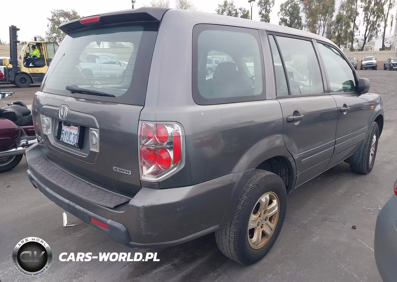2007 Honda Pilot Lx VIN:2HKYF18157H504884 - 4