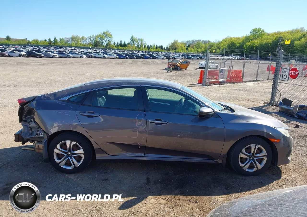 2016 Honda Civic Lx VIN:19XFC2F51GE040220 - 14