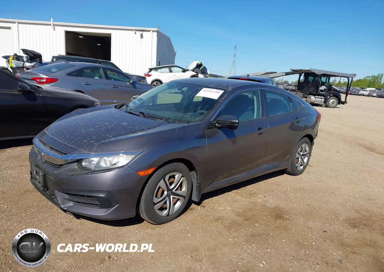2016 Honda Civic Lx VIN:19XFC2F51GE040220 - 2