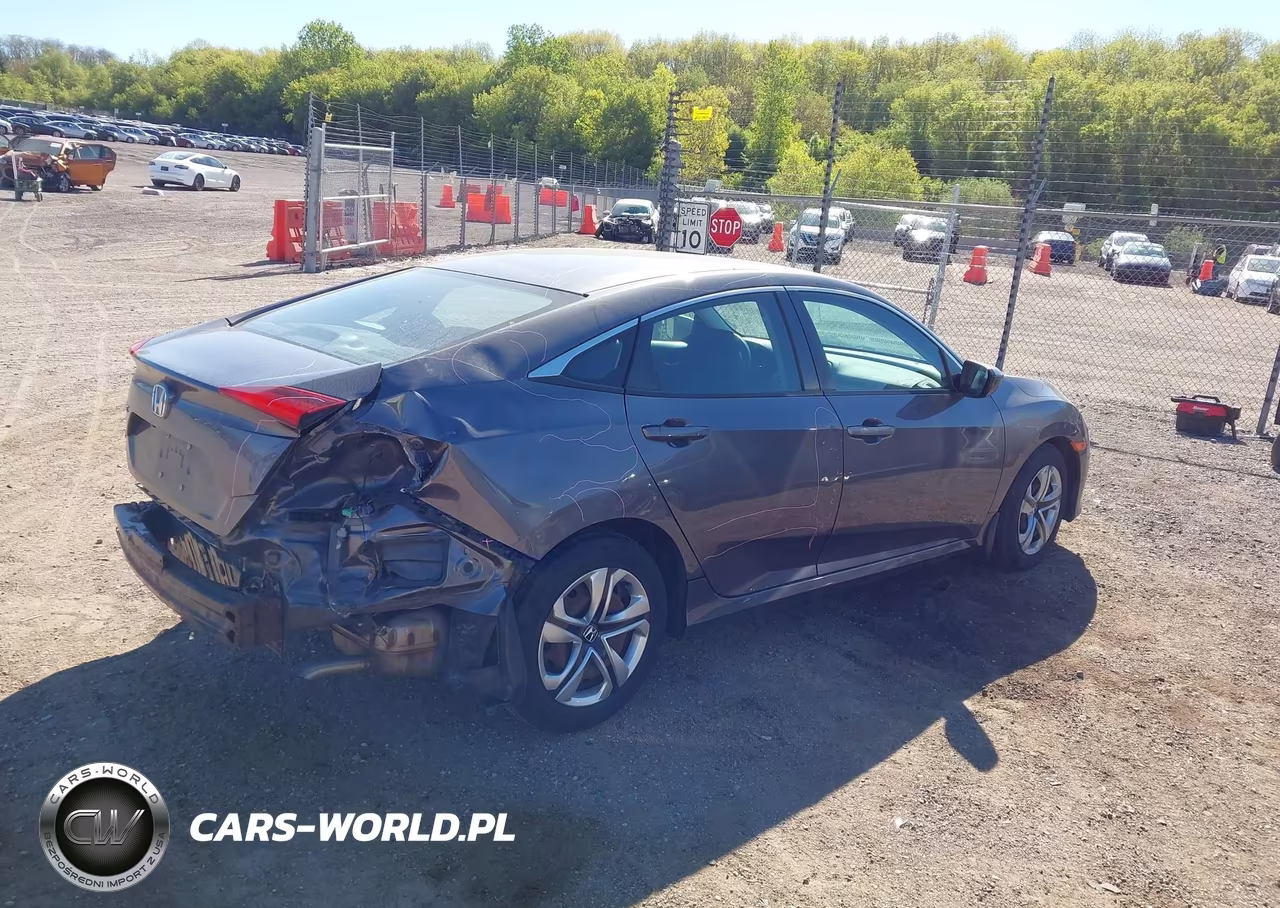 2016 Honda Civic Lx VIN:19XFC2F51GE040220 - 4