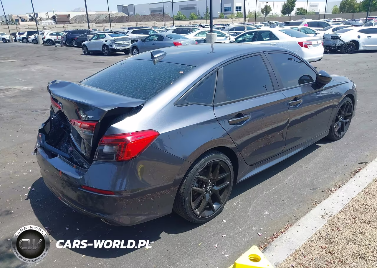 2022 Honda Civic Sport VIN:2HGFE2F57NH510943 - 4