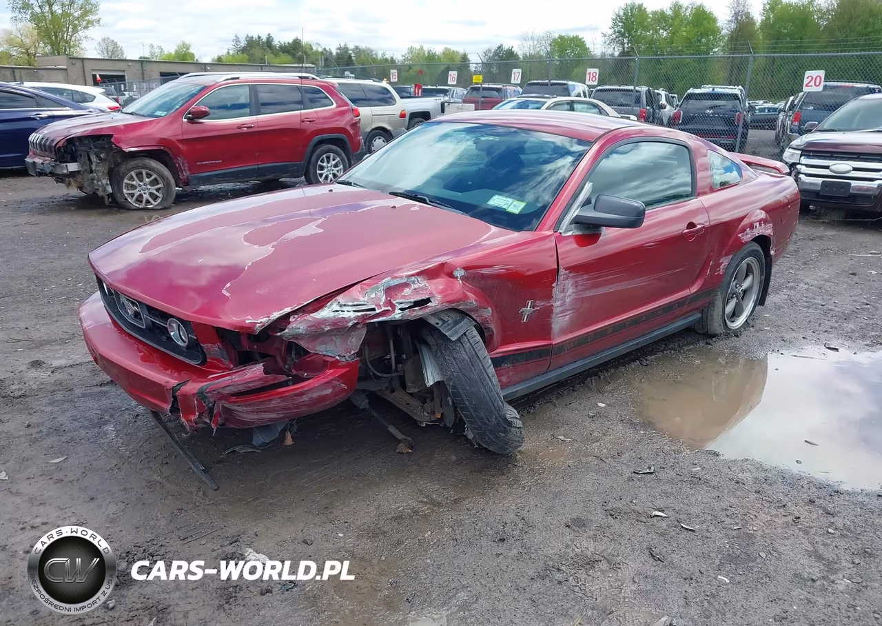 2006 Ford Mustang V6 VIN:1ZVFT80N065155863 - 2