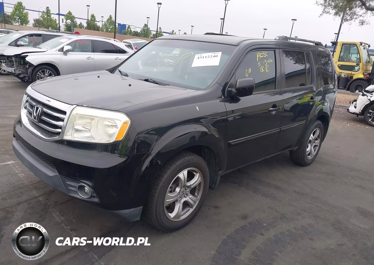2013 Honda Pilot Ex VIN:5FNYF3H45DB004398 - 2