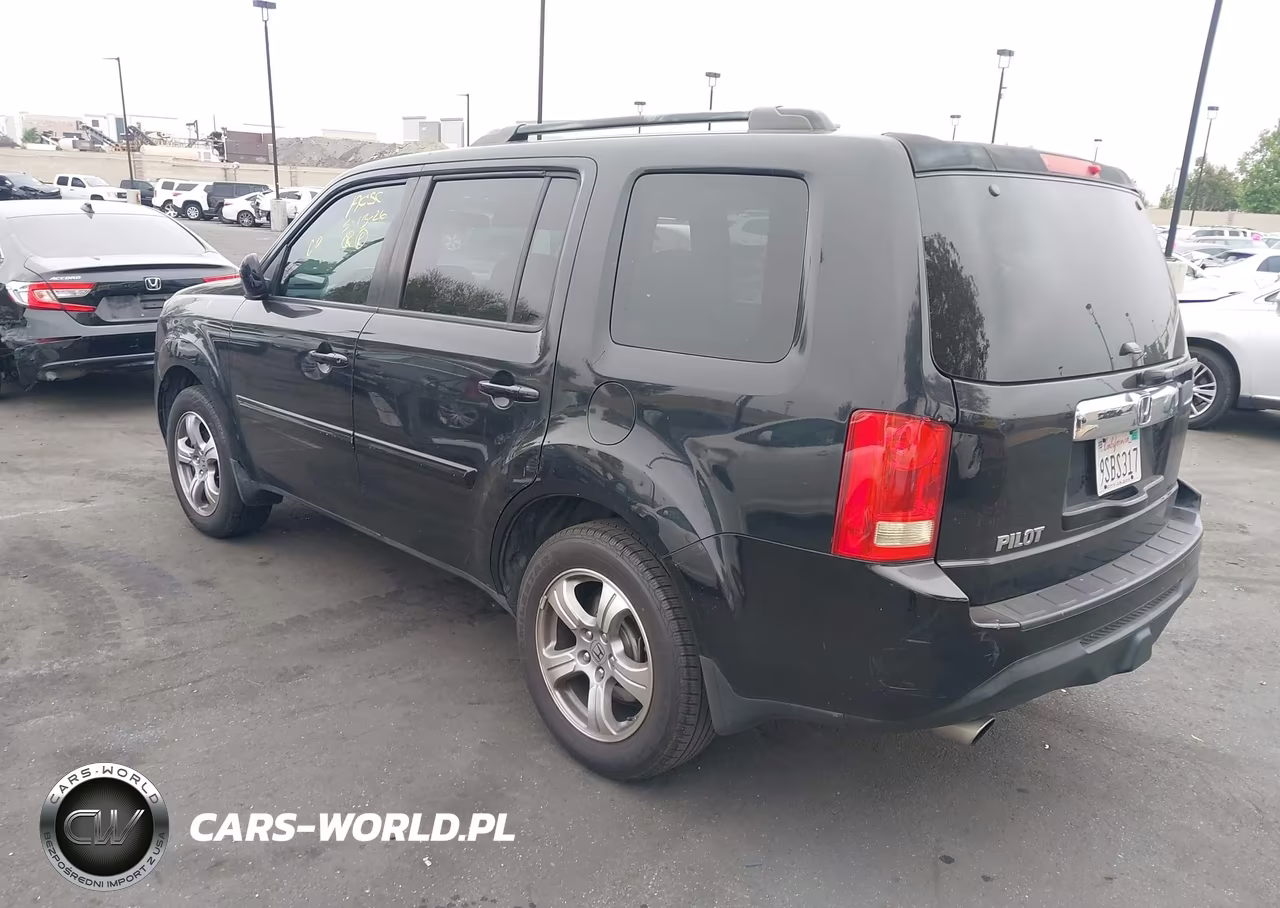 2013 Honda Pilot Ex VIN:5FNYF3H45DB004398 - 3