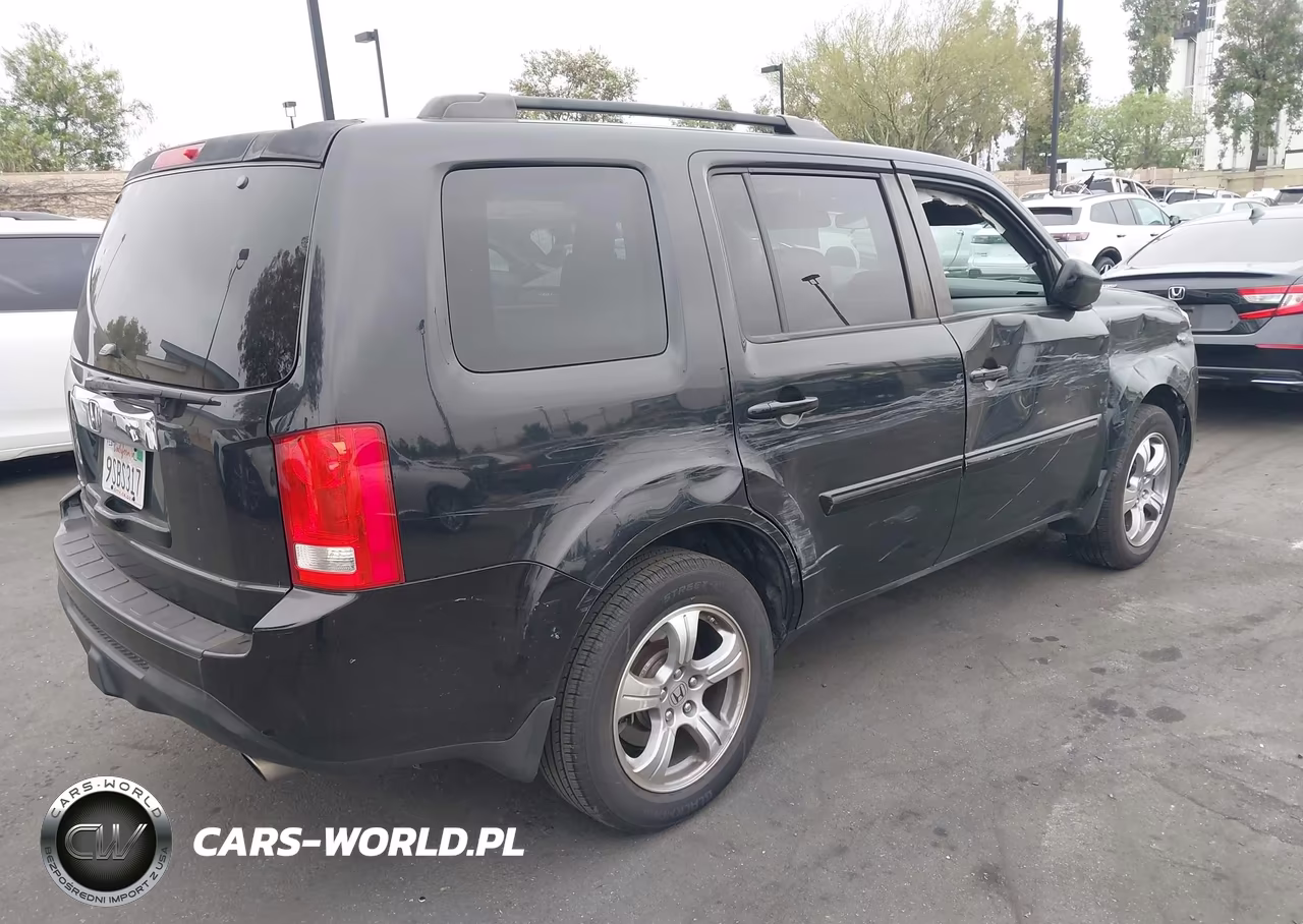 2013 Honda Pilot Ex VIN:5FNYF3H45DB004398 - 4