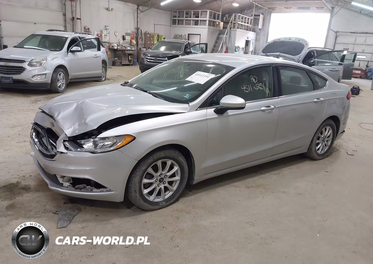2017 Ford Fusion S VIN:3FA6P0G72HR184013 - 2