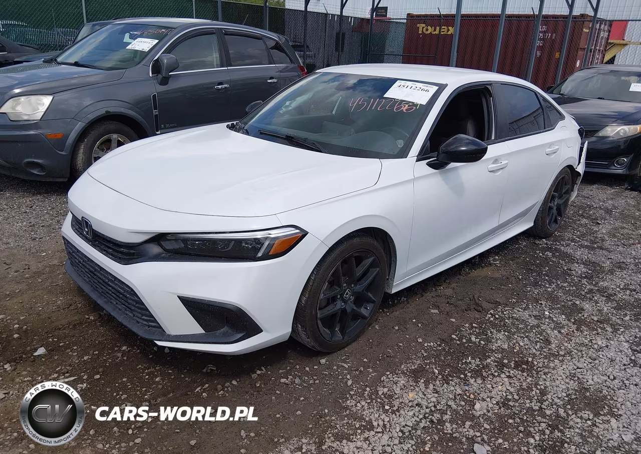 2022 Honda Civic Sport VIN:2HGFE2F53NH502340 - 2
