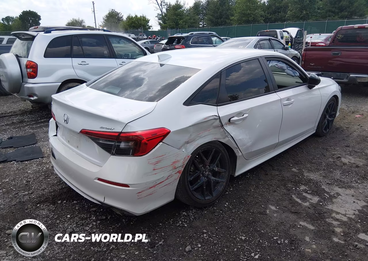 2022 Honda Civic Sport VIN:2HGFE2F53NH502340 - 4