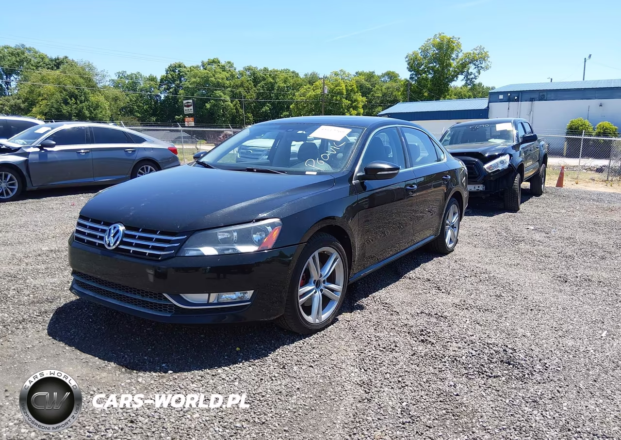 2012 Volkswagen Passat 2.0L Tdi Sel Premium VIN:1VWCN7A39CC014138 - 2