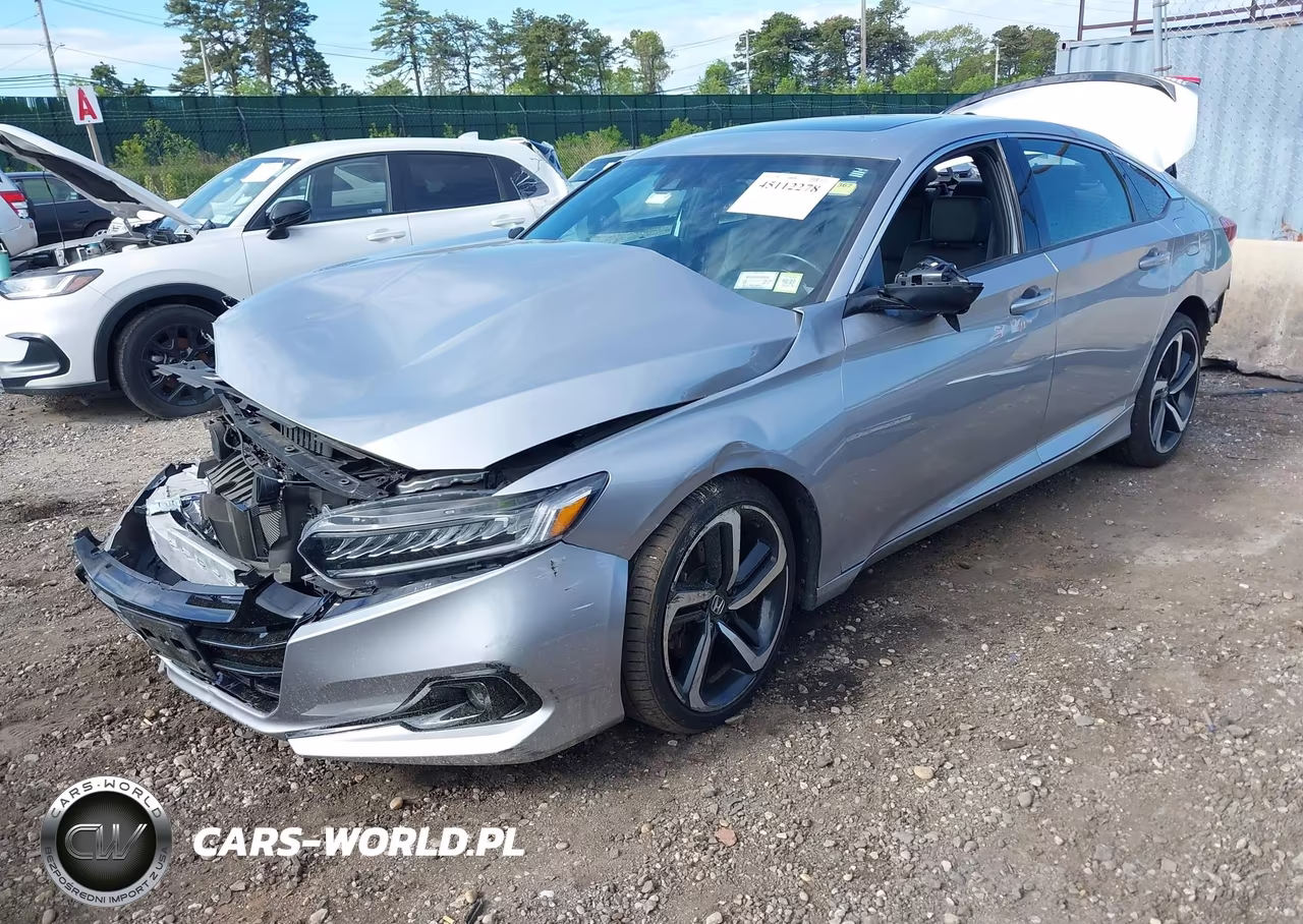 2021 Honda Accord Sport 2.0T VIN:1HGCV2F31MA026779 - 2