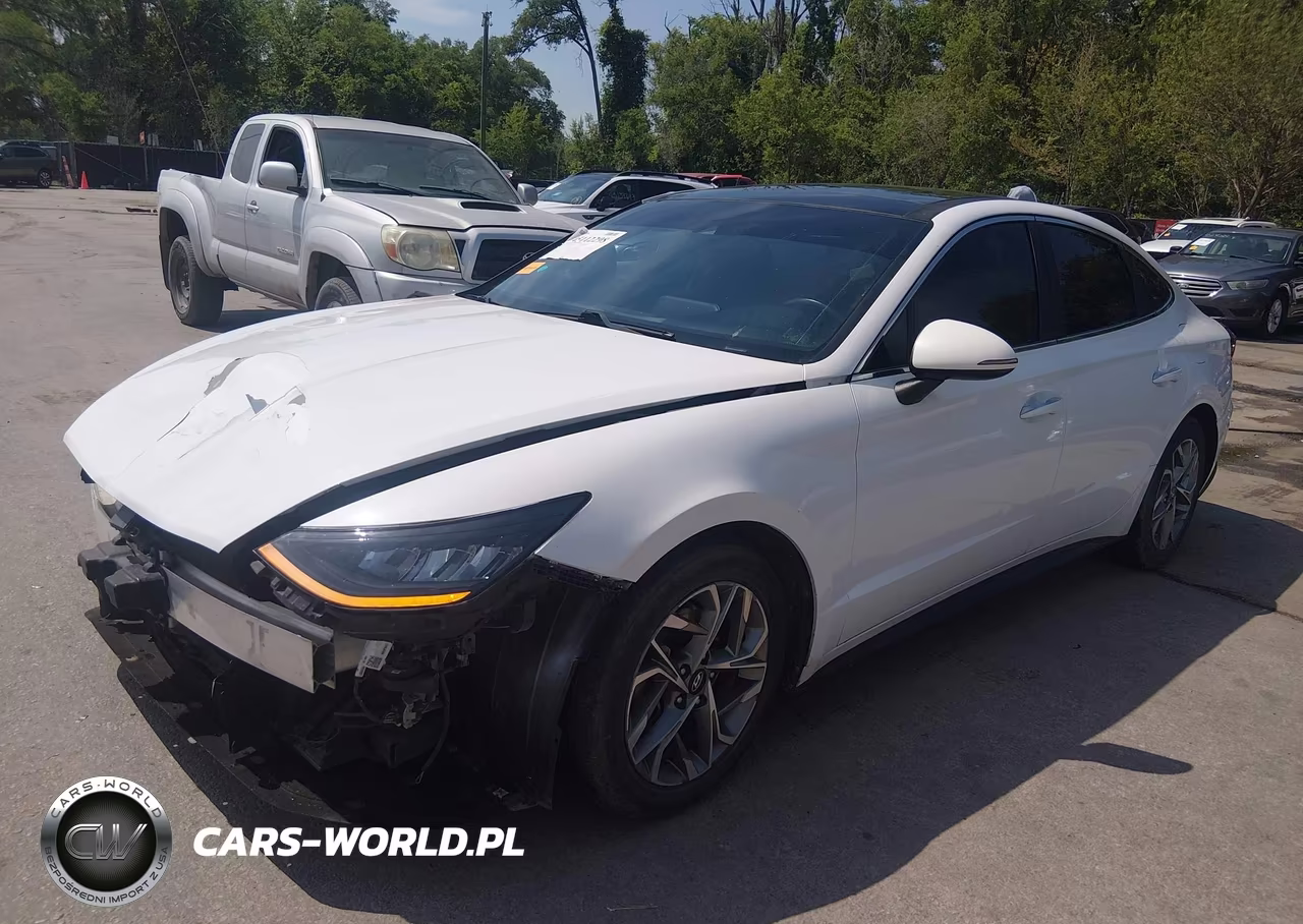 2020 Hyundai Sonata Sel VIN:5NPEF4JA1LH024592 - 2