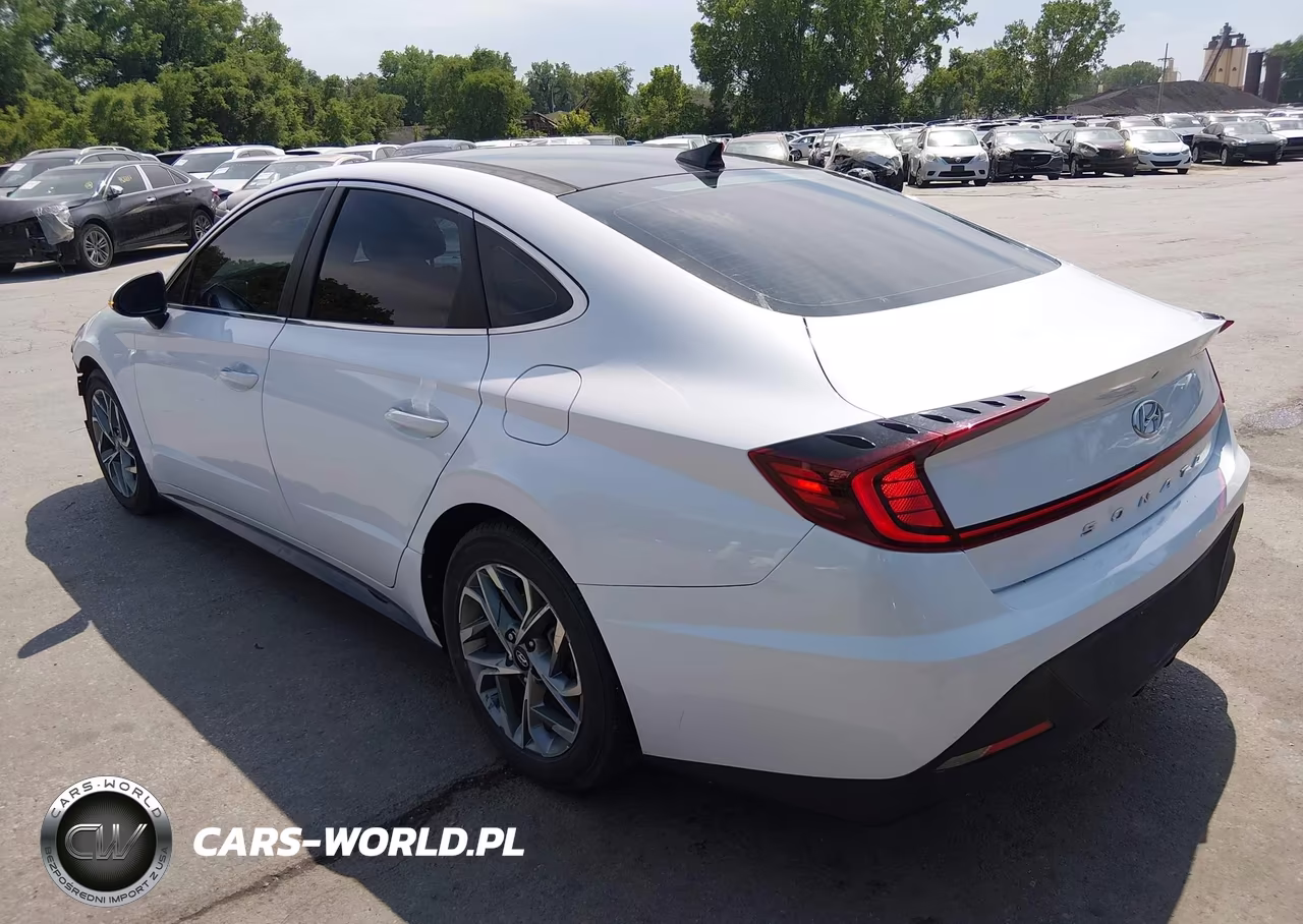 2020 Hyundai Sonata Sel VIN:5NPEF4JA1LH024592 - 3