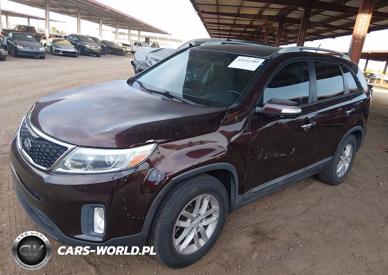 2015 Kia Sorento Lx VIN:5XYKT4A69FG649406 - 2