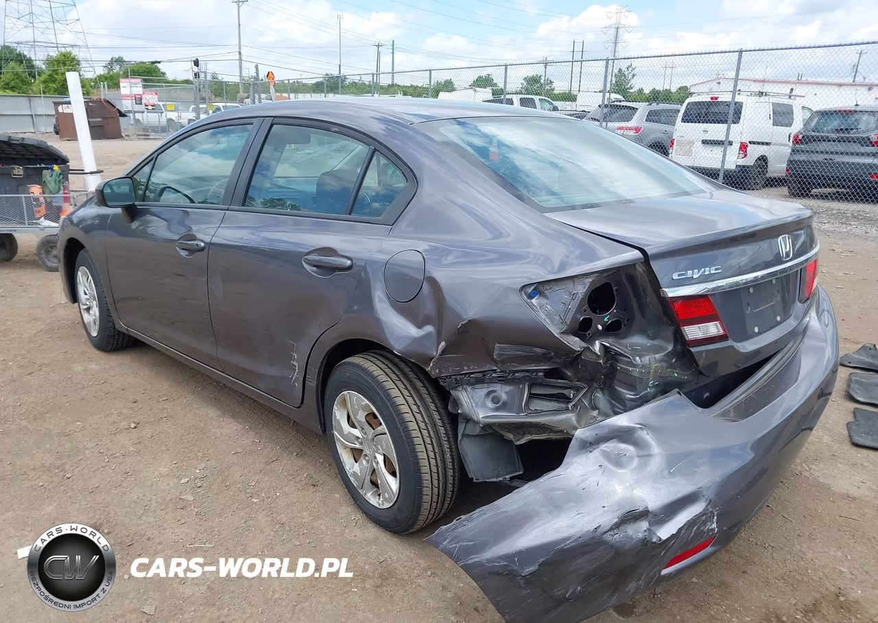 2015 Honda Civic Lx VIN:19XFB2F5XFE102263 - 3