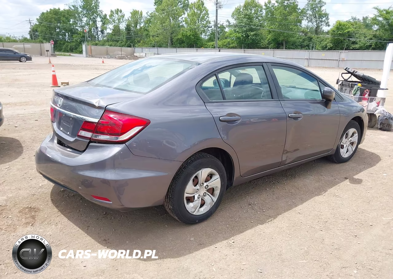 2015 Honda Civic Lx VIN:19XFB2F5XFE102263 - 4