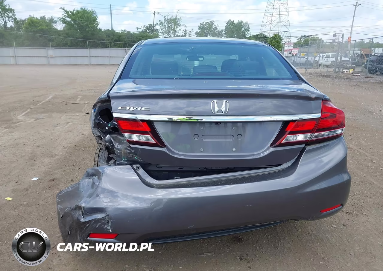 2015 Honda Civic Lx VIN:19XFB2F5XFE102263 - 6