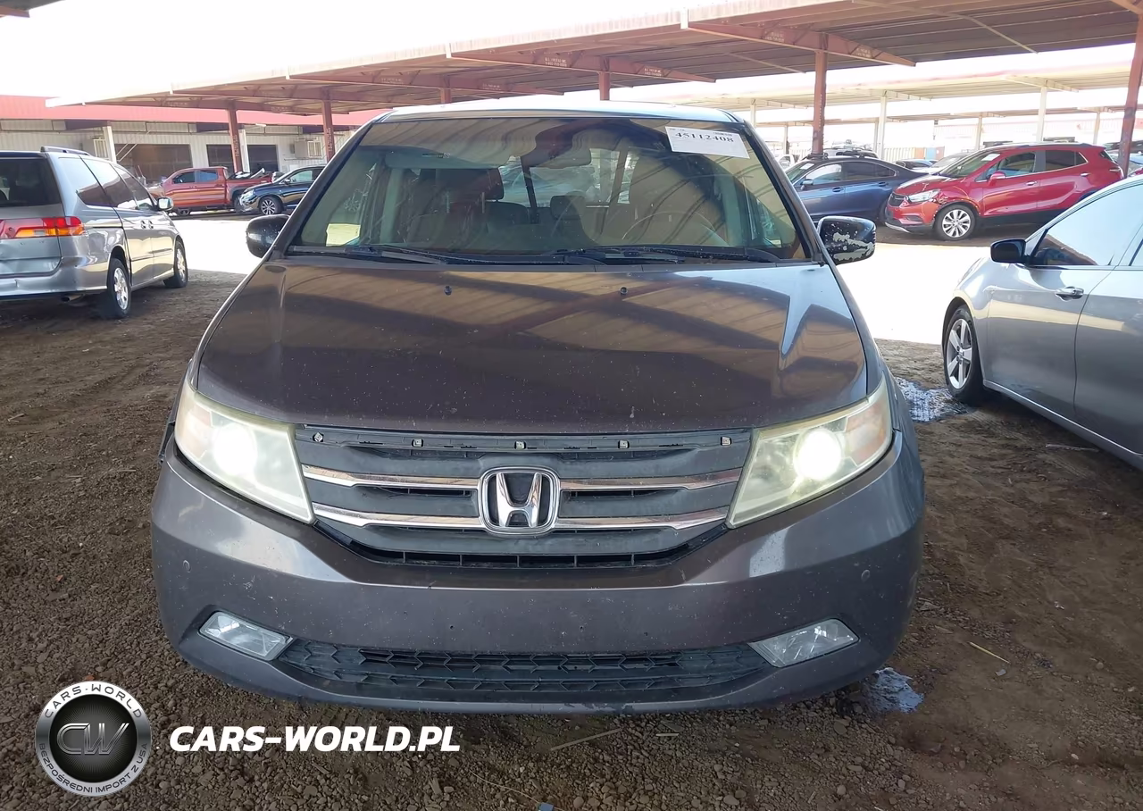 2011 Honda Odyssey Touring-Touring Elite VIN:5FNRL5H92BB095227 - 12