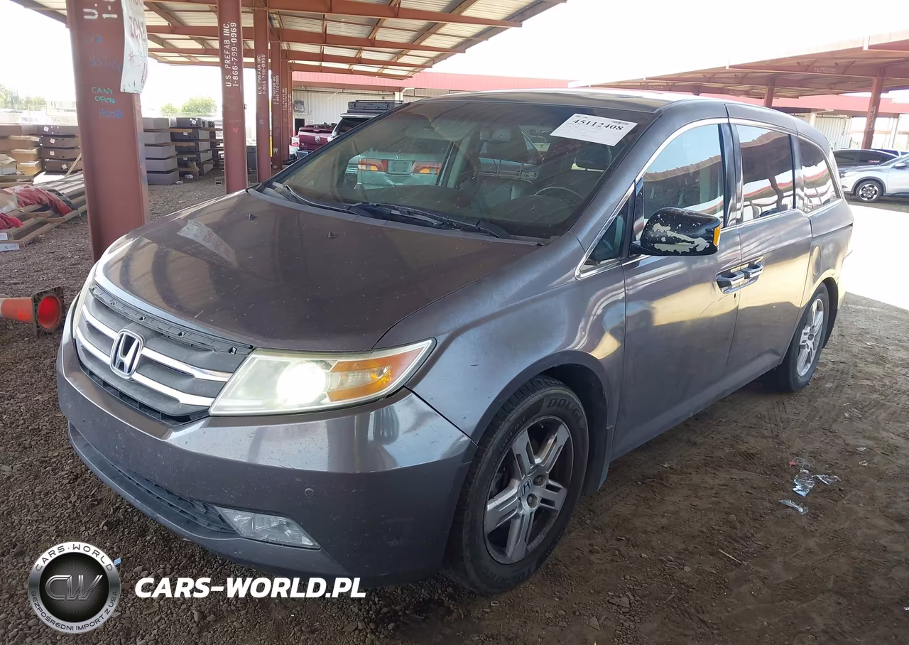 2011 Honda Odyssey Touring-Touring Elite VIN:5FNRL5H92BB095227 - 2