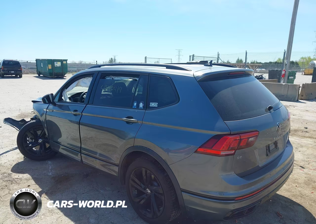 2024 Volkswagen Tiguan 2.0T Se R-Line Black VIN:3VV8B7AX0RM208537 - 3