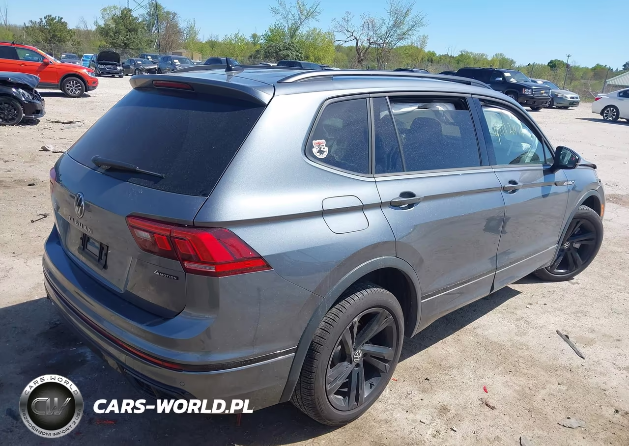2024 Volkswagen Tiguan 2.0T Se R-Line Black VIN:3VV8B7AX0RM208537 - 4