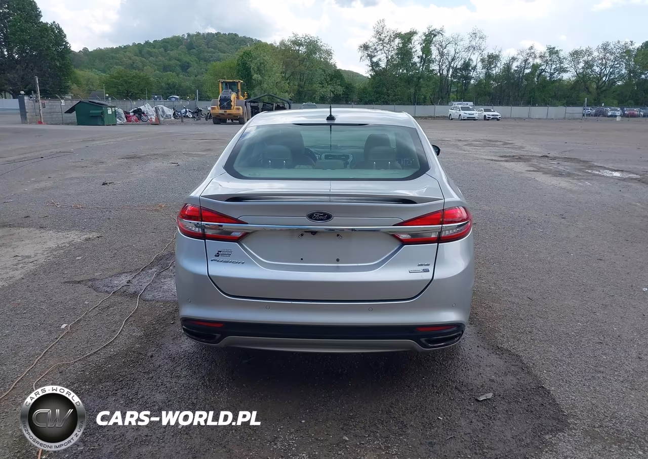 2017 Ford Fusion Se VIN:3FA6P0T98HR365348 - 16