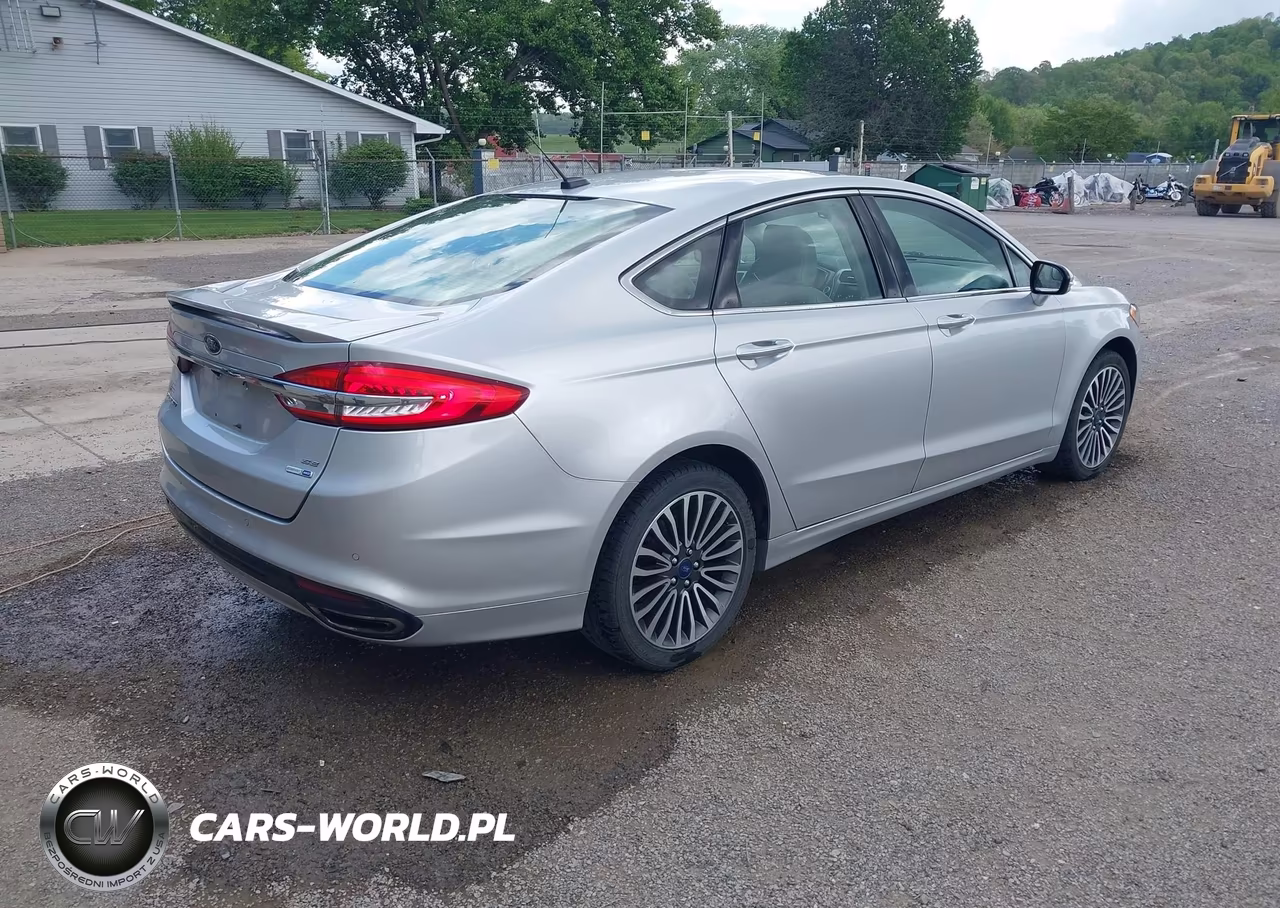 2017 Ford Fusion Se VIN:3FA6P0T98HR365348 - 4