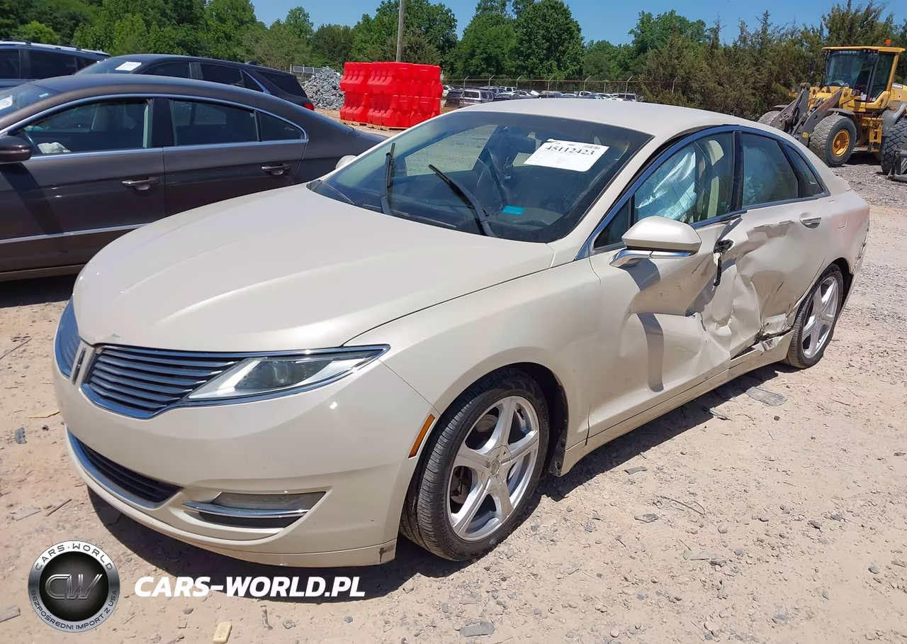 2014 Lincoln Mkz VIN:3LN6L2G9XER835320 - 2
