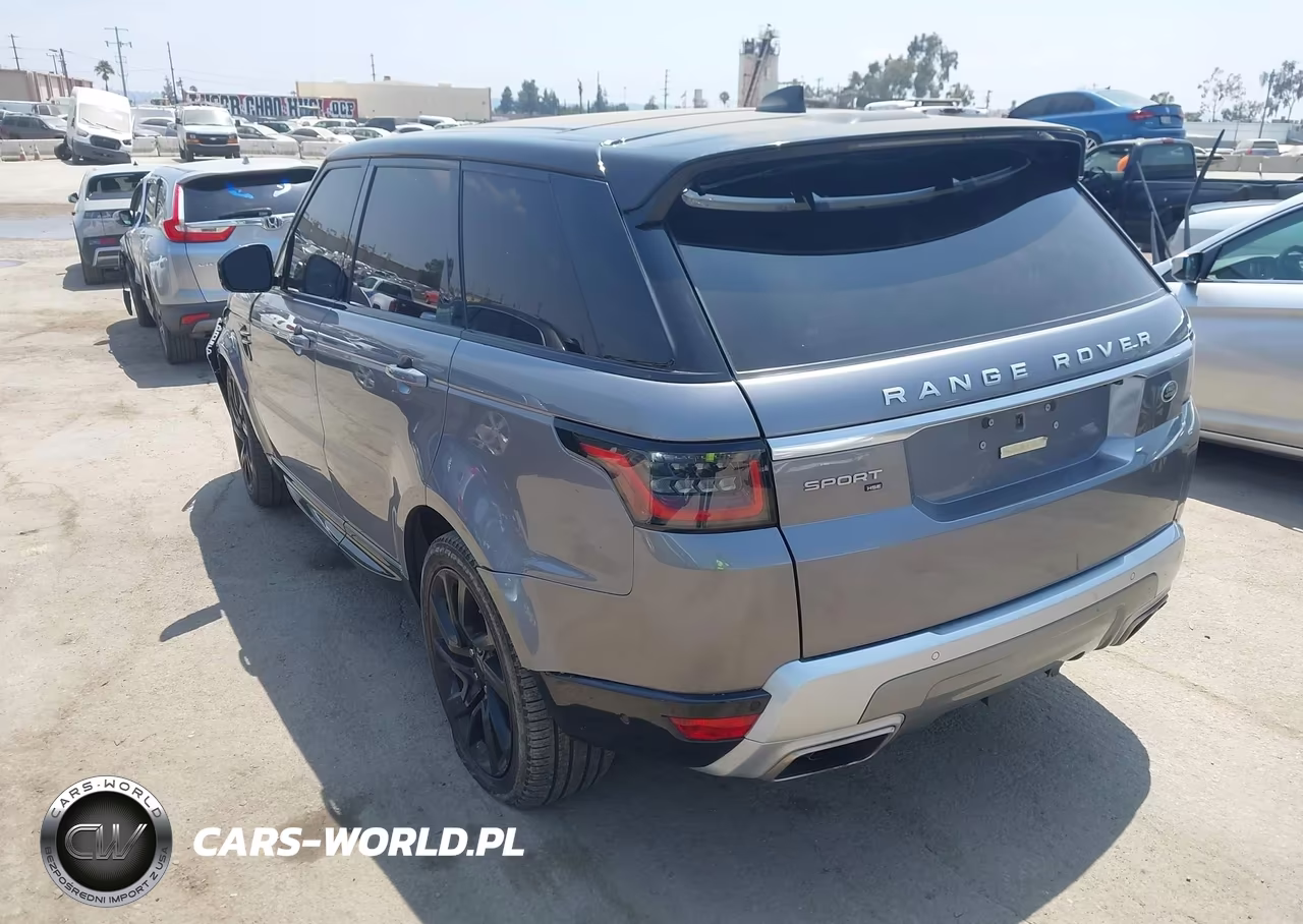 2020 Land Rover Range Rover Sport Hse Mhev VIN:SALWR2SU9LA728869 - 3