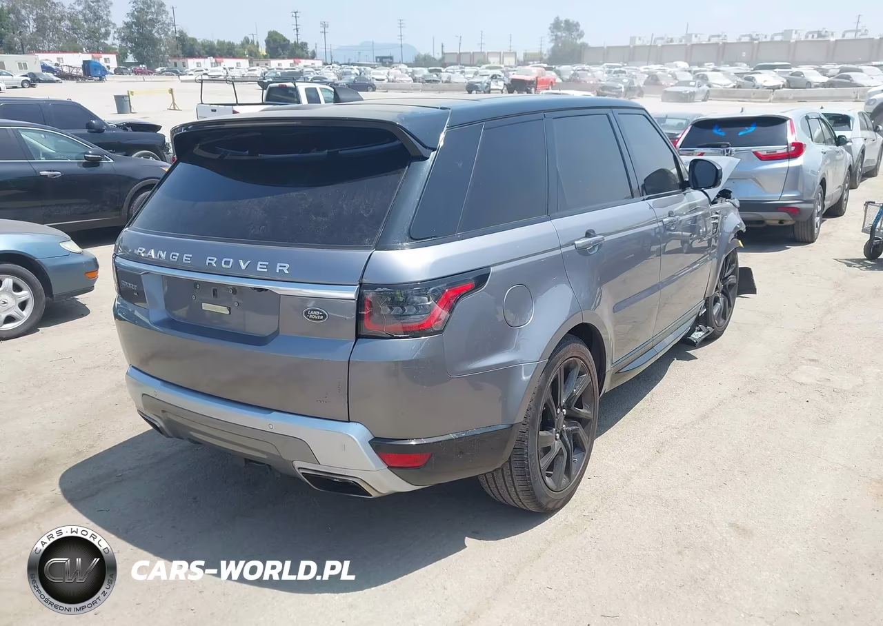 2020 Land Rover Range Rover Sport Hse Mhev VIN:SALWR2SU9LA728869 - 4