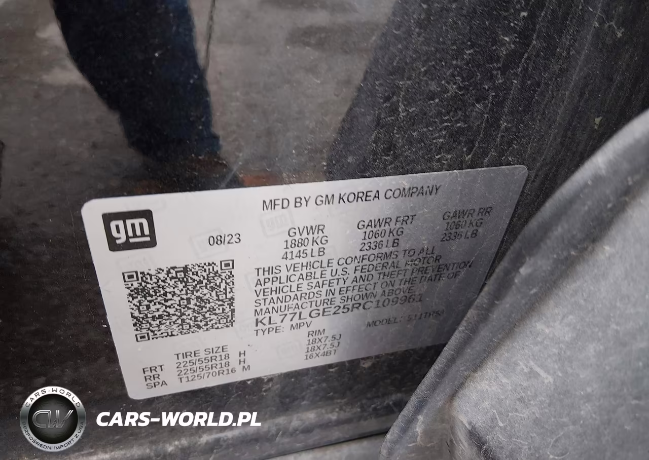 2024 Chevrolet Trax Fwd 1Rs VIN:KL77LGE25RC109961 - 9