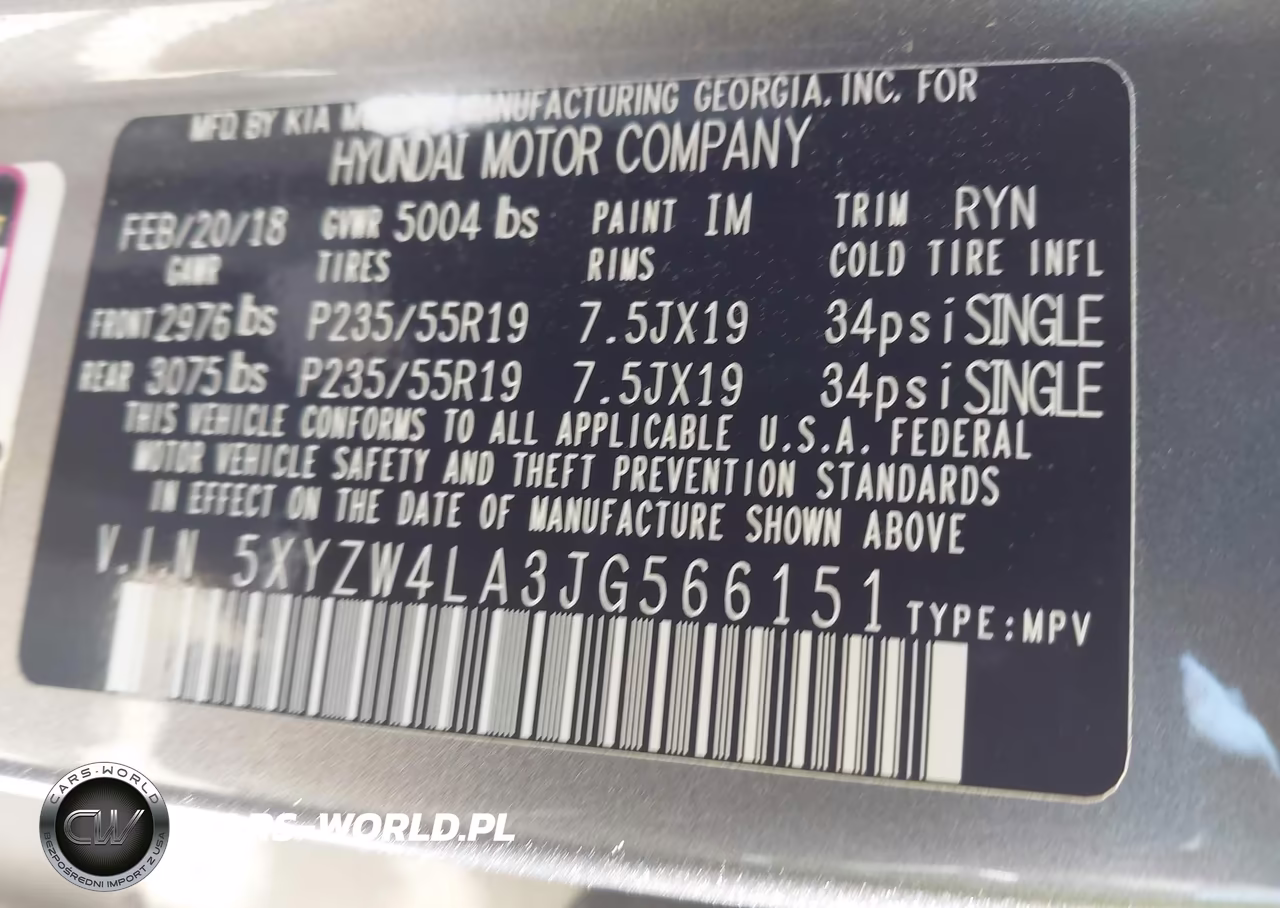 2018 Hyundai Santa Fe Sport 2.0T Ultimate VIN:5XYZW4LA3JG566151 - 9
