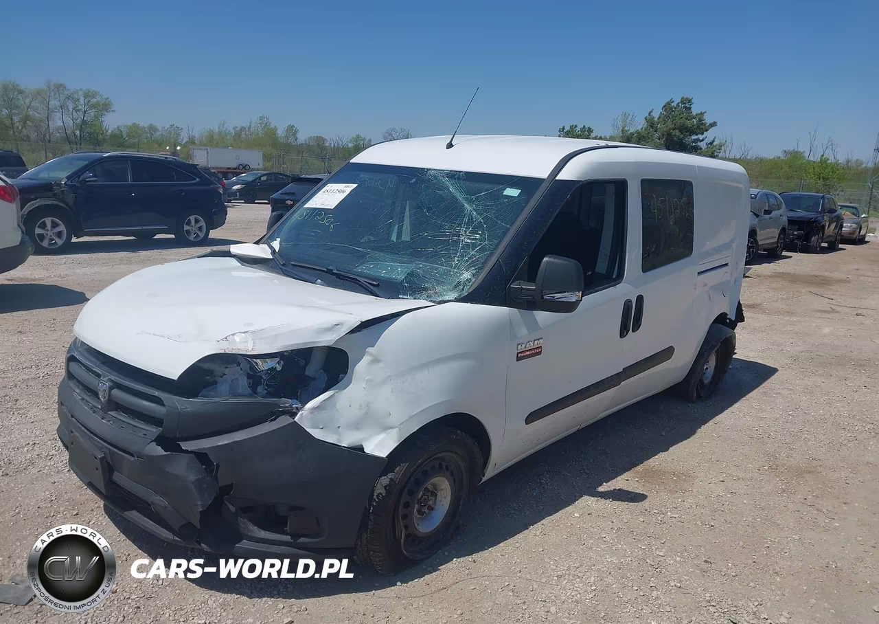 2016 Ram Promaster City Tradesman VIN:ZFBERFAT2G6B36926 - 2