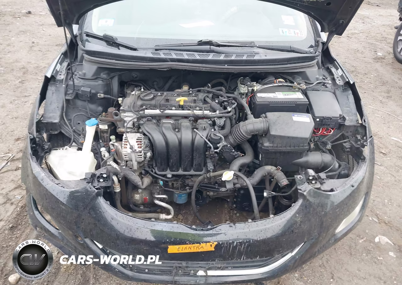 2012 Hyundai Elantra Gls (Ulsan Plant) VIN:KMHDH4AE2CU183339 - 10