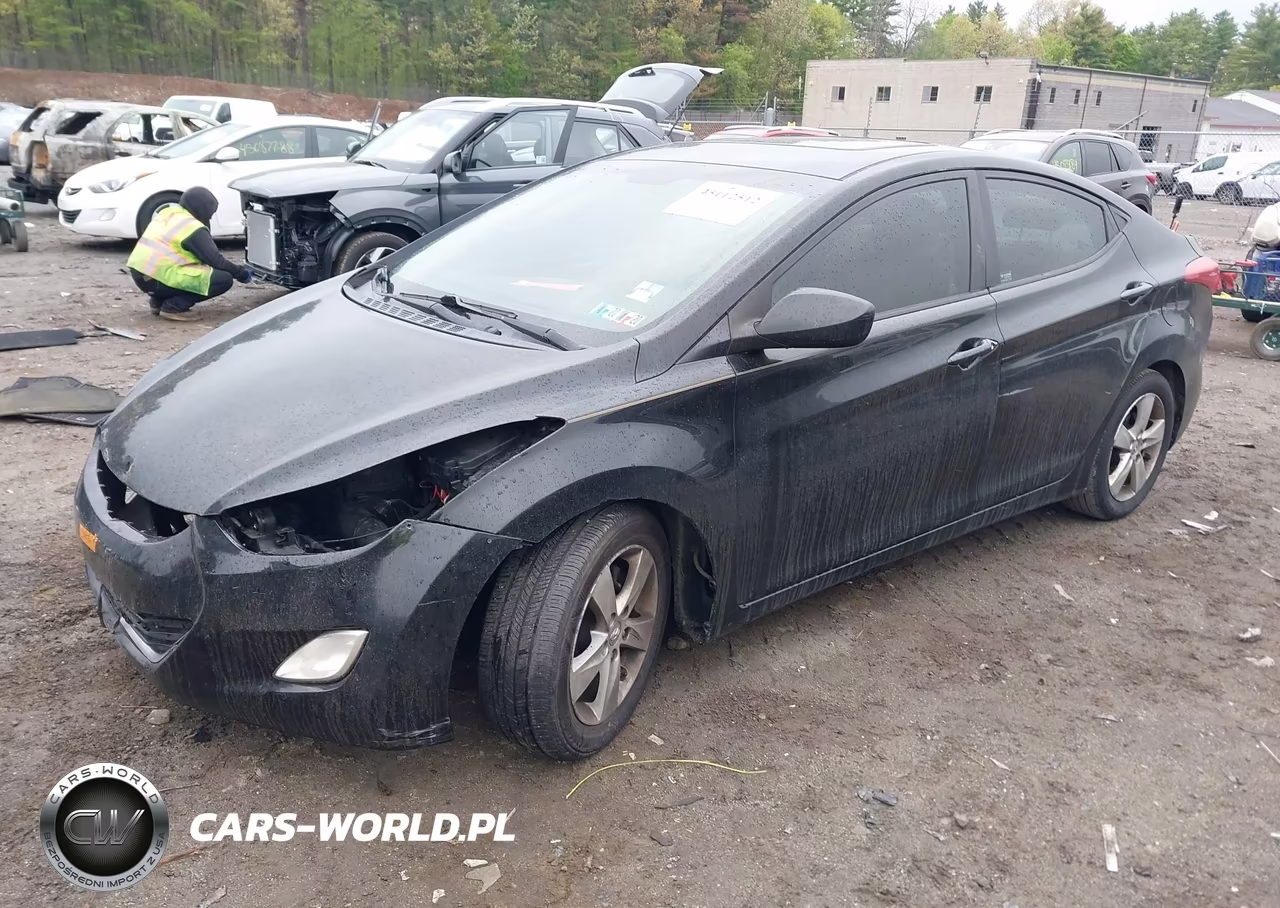 2012 Hyundai Elantra Gls (Ulsan Plant) VIN:KMHDH4AE2CU183339 - 2