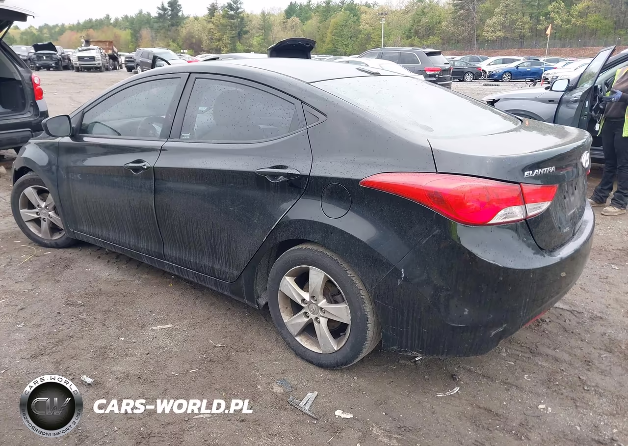 2012 Hyundai Elantra Gls (Ulsan Plant) VIN:KMHDH4AE2CU183339 - 3