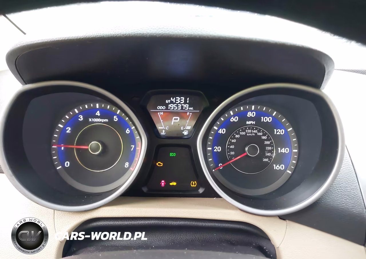 2012 Hyundai Elantra Gls (Ulsan Plant) VIN:KMHDH4AE2CU183339 - 7