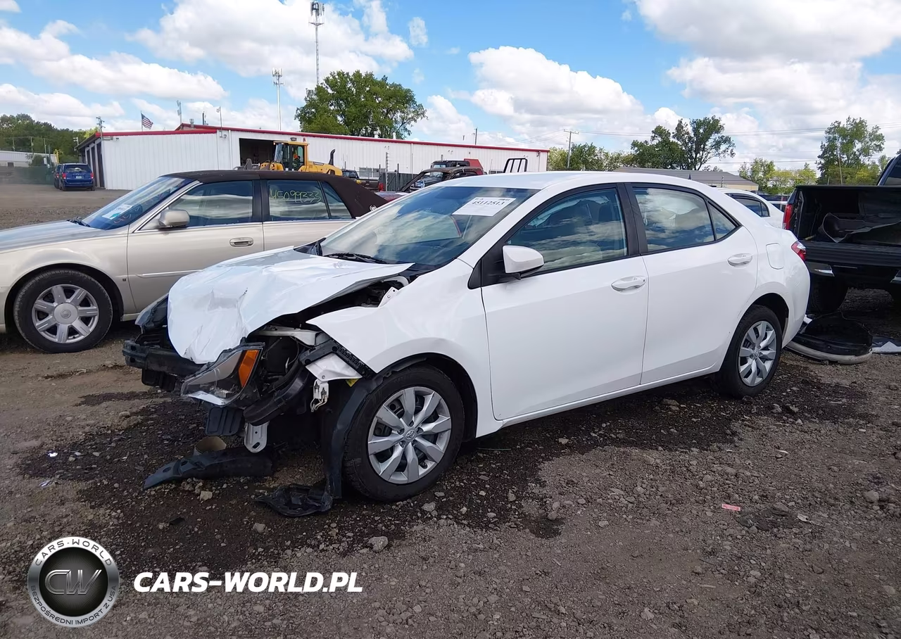 2015 Toyota Corolla Le VIN:2T1BURHE8FC458904 - 2