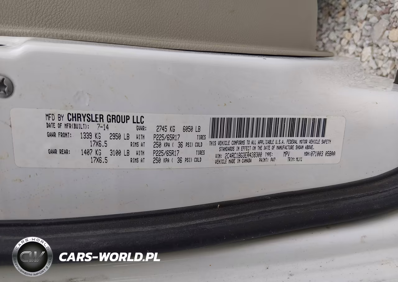 2014 Chrysler Town & Country Touring VIN:2C4RC1BG3ER438300 - 9